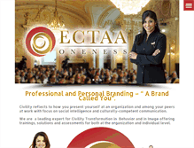 Tablet Screenshot of ectaa.com